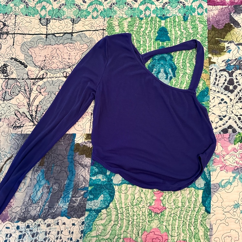 free people one shoulder top